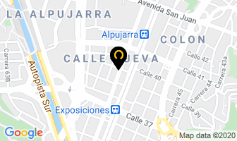 Mapa de General De Repuestos Ltda en Medellín