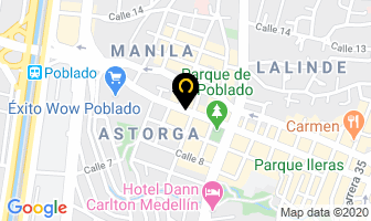 Mapa de Generar Iluminación en Medellín