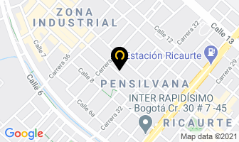 Mapa de Generox Medical S.a. en Bogotá D.C