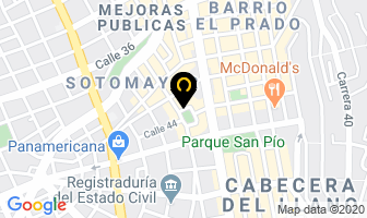 Mapa de Genesis Data en Bucaramanga