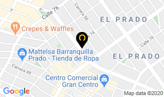 Mapa de Genfar S.a. en Barranquilla
