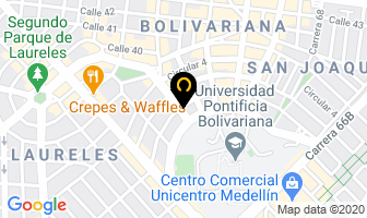 Mapa de Genios Educacion Inicial en Medellín