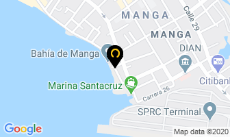 Mapa de Gente De Mar en Cartagena