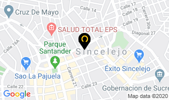 Mapa de Genuina Motos en Sincelejo