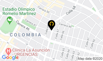 Mapa de Geobombas Ltda. en Barranquilla