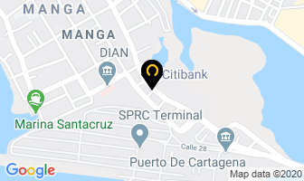 Mapa de Geocarga Ltda en Cartagena