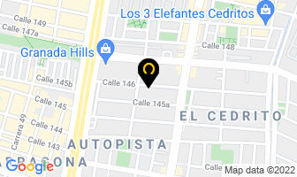 Mapa de Geodetección Colombia en Bogotá D.C