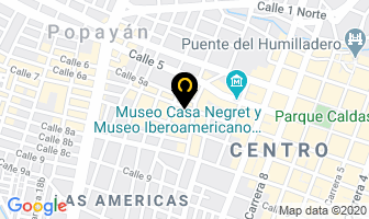 Mapa de Geofísica Ltda. en Popayán
