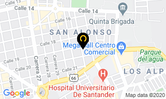 Mapa de Geomatrix S.a. en Bucaramanga