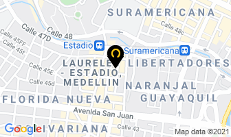Mapa de Geotécnica Ltda en Medellín