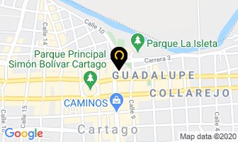 Mapa de Gerard Litografía en Cartago