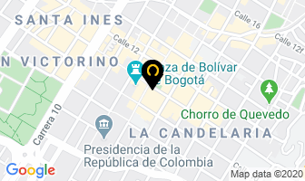 Mapa de Gerardo Aparicio en Bogotá D.C