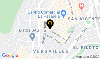 Mapa de Gerardo Nuñez - Ropa Sobre Medida en Cali