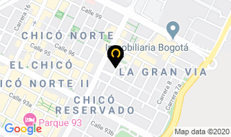 Mapa de Gerencia Ambiental De Proyectos Ltda. en Bogotá D.C