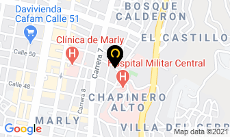 Mapa de Gesi Estudio Diseño en Bogotá D.C