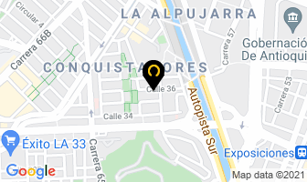 Mapa de Gestar Preparación Al Parto en Medellín
