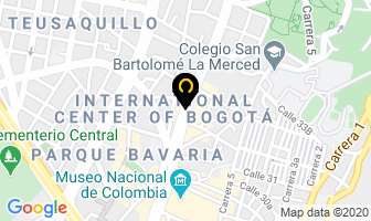 Mapa de Gestión De Proyectos Ltda. en Bogotá D.C