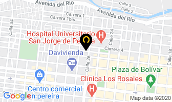 Mapa de Gestionar Eventos Y Publicidad en Pereira