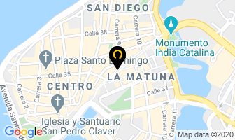 Mapa de Gestionar Sas en Cartagena