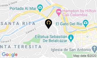 Mapa de Gestiones Y Bienes Ltda. en Cali