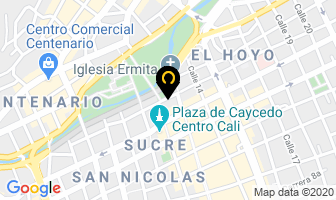 Mapa de Gestiones Y Cobranzas Ltda en Cali