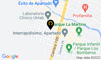 Mapa de Gevicer De Urabá en Apartadó