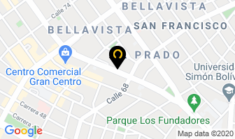 Mapa de Gexcom Colombia Ltda. en Barranquilla