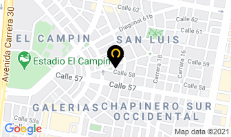 Mapa de Gianni Poleti en Bogotá D.C