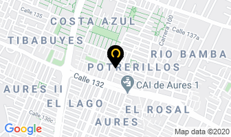 Mapa de Gilberto Choconta C en Bogotá D.C