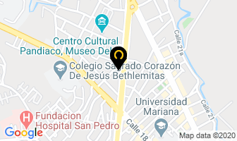 Mapa de Gilberto Enrique Benitez España en Pasto