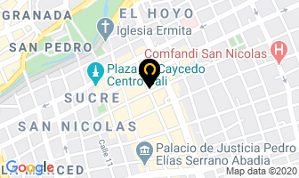 Mapa de Gilsa Distribuciones en Cali