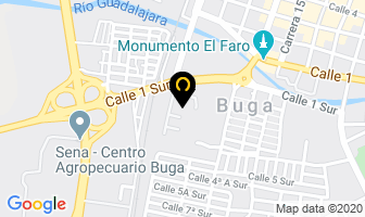 Mapa de Gimnasio Angeles Gym en Buga