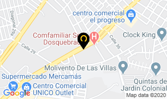 Mapa de Gimnasio Classic Gym en Dosquebradas