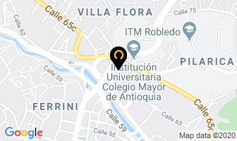 Mapa de Gimnasio Extremo en Medellín