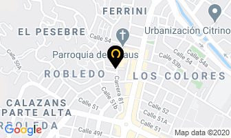 Mapa de Gimnasio Fox en Medellín