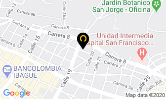 Mapa de Gimnasio infantil creando sueños en Ibagué
