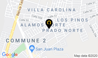 Mapa de Gimnasio Javeriano en Neiva
