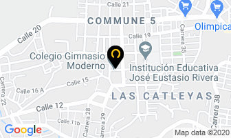 Mapa de Gimnasio Moderno en Neiva