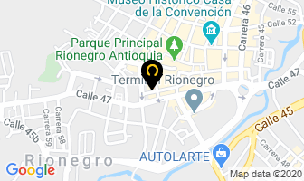 Mapa de Gimnasio Samson en Rionegro