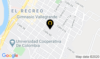 Mapa de Gimnasio Vallegrande en Montería