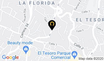 Mapa de Ginger Sushi Lounge en Medellín