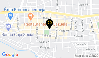 Mapa de Gino Passcalli en Barrancabermeja