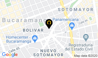 Mapa de Gioco Extremo en Bucaramanga