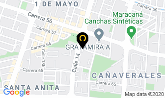 Mapa de Giraldo González De Lili en Cali