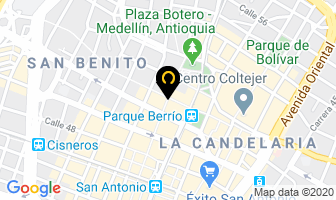 Mapa de Giraldo Luz Amparo en Medellín