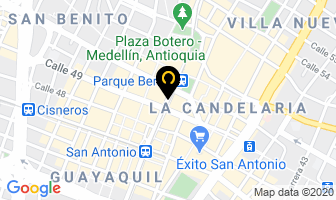Mapa de Girame en Medellín