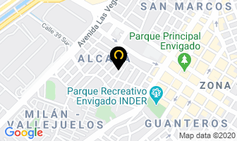 Mapa de Girona Productos Cerámicos en Envigado