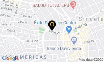 Mapa de Giros & Finanzas C.f. S.a. en Sincelejo