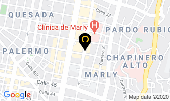 Mapa de Git ltda en Bogotá D.C