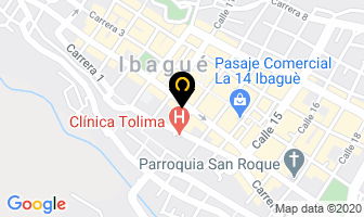 Mapa de Gizbo Shoes en Ibagué